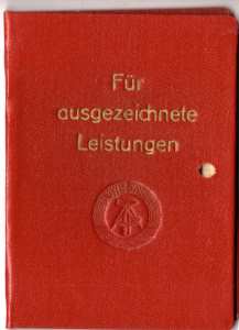 enlarge picture  - certificate GDR achieveme