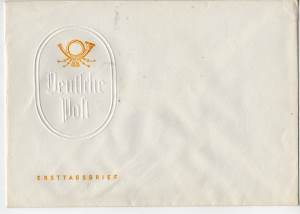 enlarge picture  - letter fdc German Post