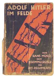 enlarge picture  - book Hitler Adolf WW1