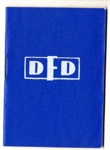 greres Bild - Ausweis Frauenbund DDR