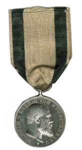 enlarge picture  - medal Wrttemberg 1892