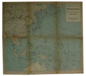 greres Bild - Landkarte Asien 1940
