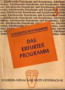 greres Bild - Partei Programm SPD  1891