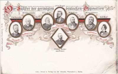 greres Bild - Postkarte deutschnational