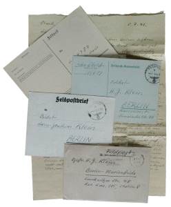 enlarge picture  - fieldpost letters German