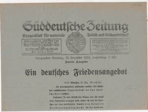 greres Bild - Zeitung Stuttgarter 1916