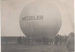 greres Bild - Foto Ballon Metzeler 1912