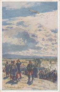 greres Bild - Postkarte Flieger    1915