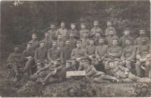 enlarge picture  - photo soldiers German WW1
