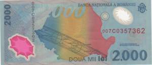 greres Bild - Geldnote Rumnien    1999
