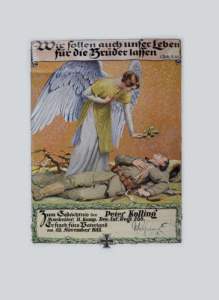 greres Bild - Urkunde Tod Gefallen 1915