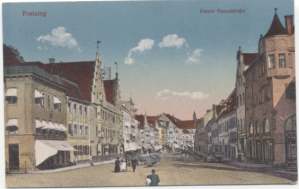 greres Bild - Postkarte D Freising WK1