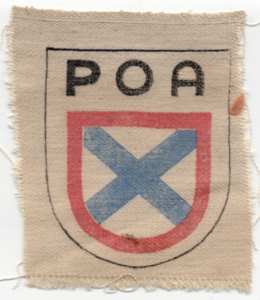 enlarge picture  - Badge Wlassow army POA