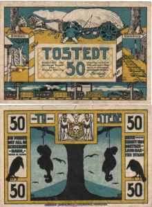 greres Bild - Geldnote 1921-1922 Tosted