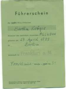 enlarge picture  - driving licence Frankfurt