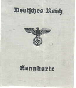 enlarge picture  - Ausweis Kennkarte    1943