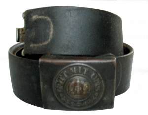 enlarge picture  - belt army German WW1