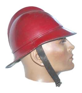 enlarge picture  - Helm Feuerwehr Messing 18