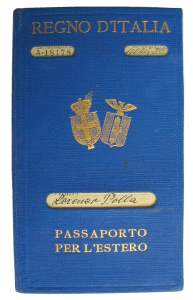 enlarge picture  - id passport Italy 1929