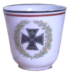 enlarge picture  - cup patriotic WW1 German