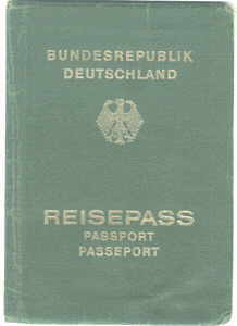 enlarge picture  - id passport Germany 1977