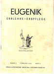 greres Bild - Zeitschrift Eugenik  1932