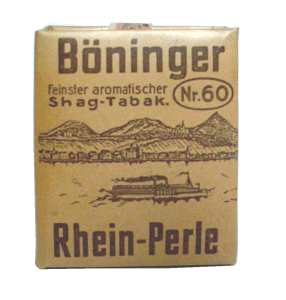 enlarge picture  - tobacco Bninger Rhein P.