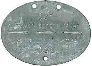 enlarge picture  - dog tag Germany union
