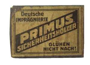 enlarge picture  - matches Primus WW2 German