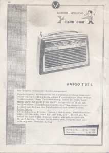 greres Bild - Katalog Radio        1961