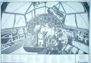 greres Bild - Bauplan Ju88 Cockpit
