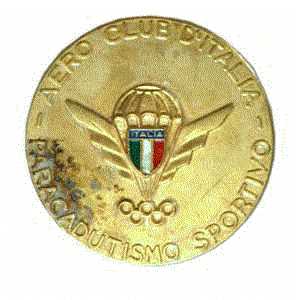enlarge picture  - badge parachuter Italy