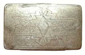 enlarge picture  - tobacco box steel 1920