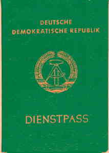 greres Bild - Ausweis Reisepa DDR Dien
