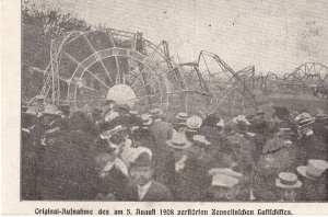 greres Bild - Postkarte Zeppelin 4 1908