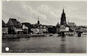 enlarge picture  - postcard Frankfurt German