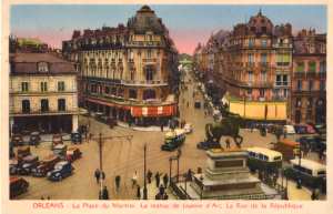 enlarge picture  - post card Orleans France