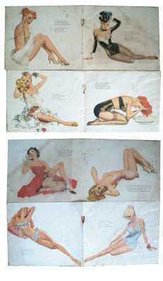 enlarge picture  - picture pin up USA 1955