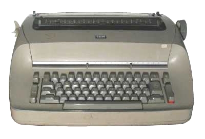 greres Bild - Schreibmaschine IBM
