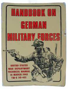 enlarge picture  - book manual Wehrmacht