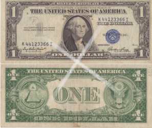 enlarge picture  - money banknote USA Dollar