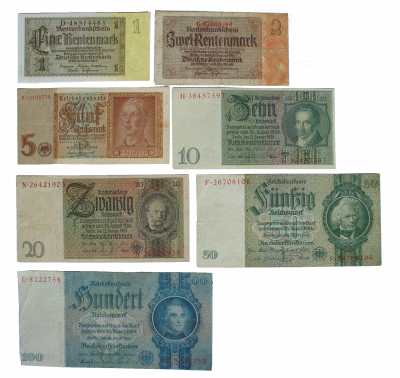 greres Bild - Geldnote 1937-1945 DR Sat