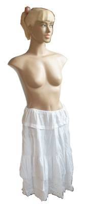 enlarge picture  - skirt underskirt white