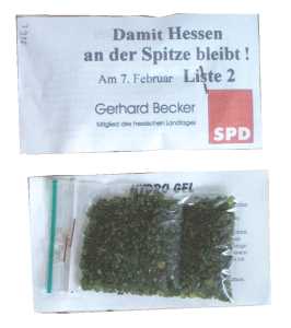 enlarge picture  - election gift SPD 1999