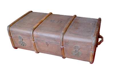 enlarge picture  - suitcase travelling wood