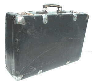 enlarge picture  - suitcase cardboard 1950