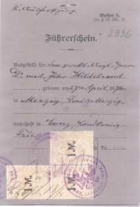 enlarge picture  - driving licence Trier