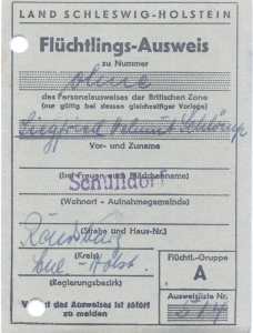 enlarge picture  - id refugee Germany 1952