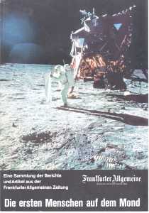 enlarge picture  - booklet landing on moon