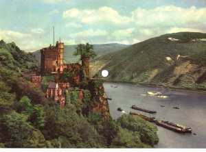 enlarge picture  - postcard record Rhein